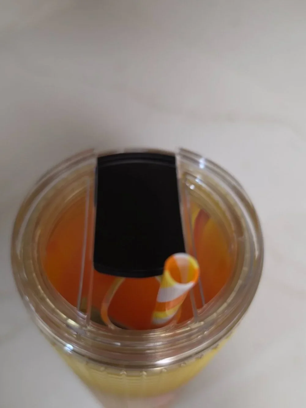 isney World Starbucks Candy Corn Grid Tumbler Halloween Mickey Pumpkin 24oz